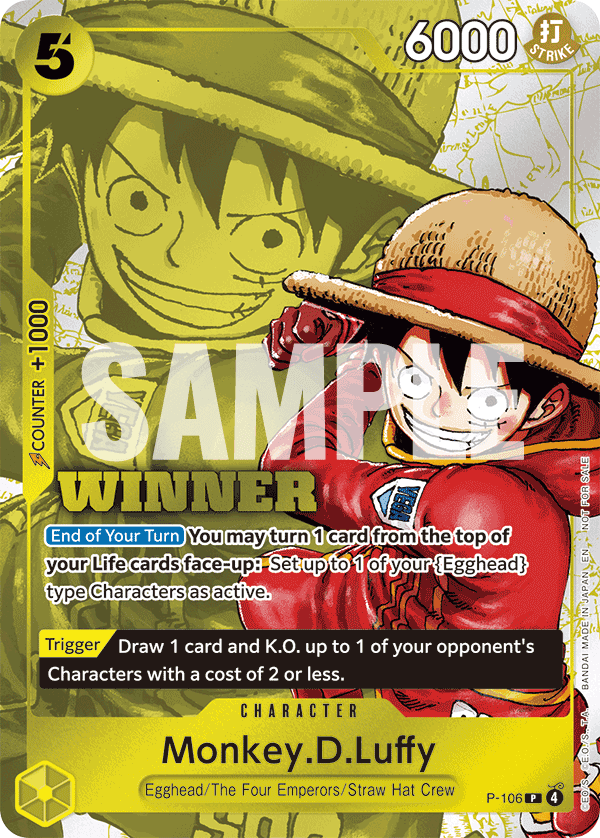 Monkey.D.Luffy (WINNER)