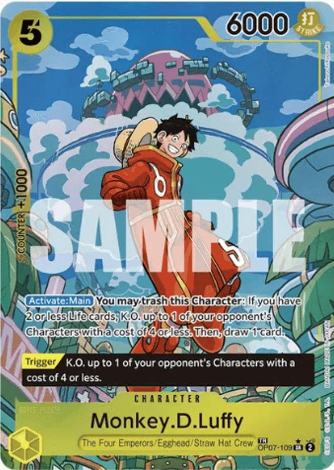 Monkey D. Luffy (Treasure Rare)