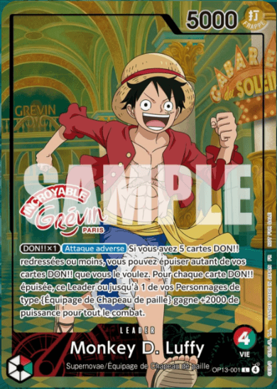 Monkey D. Luffy (Leader · Grévin)