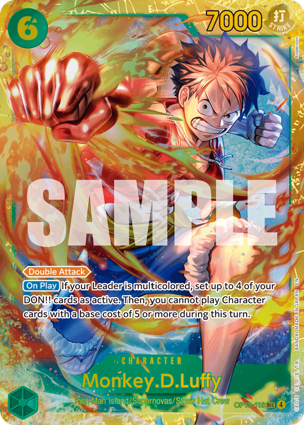 Monkey.D.Luffy — SEC (Carrying On His Will)